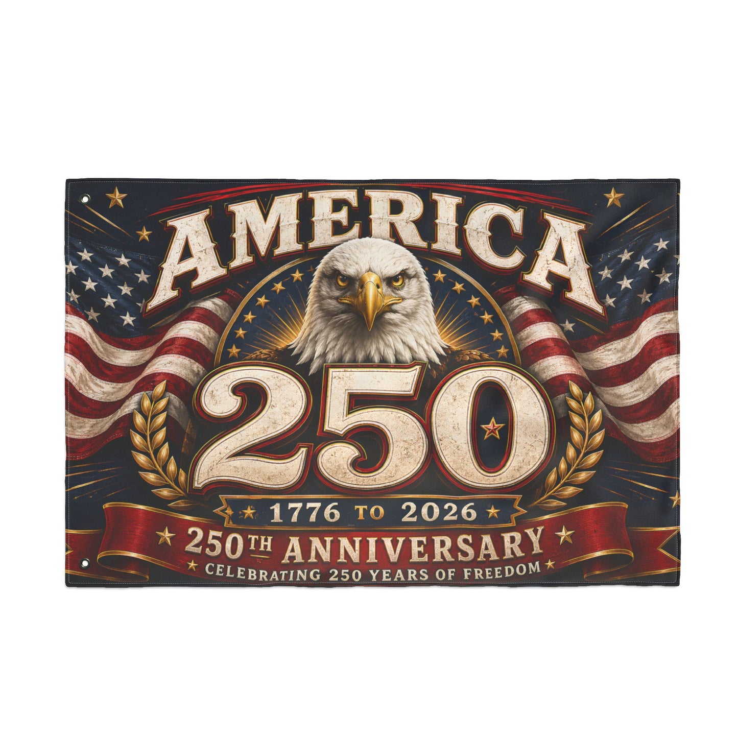 America’s 250th Anniversary Eagle Flag for Proud Patriots