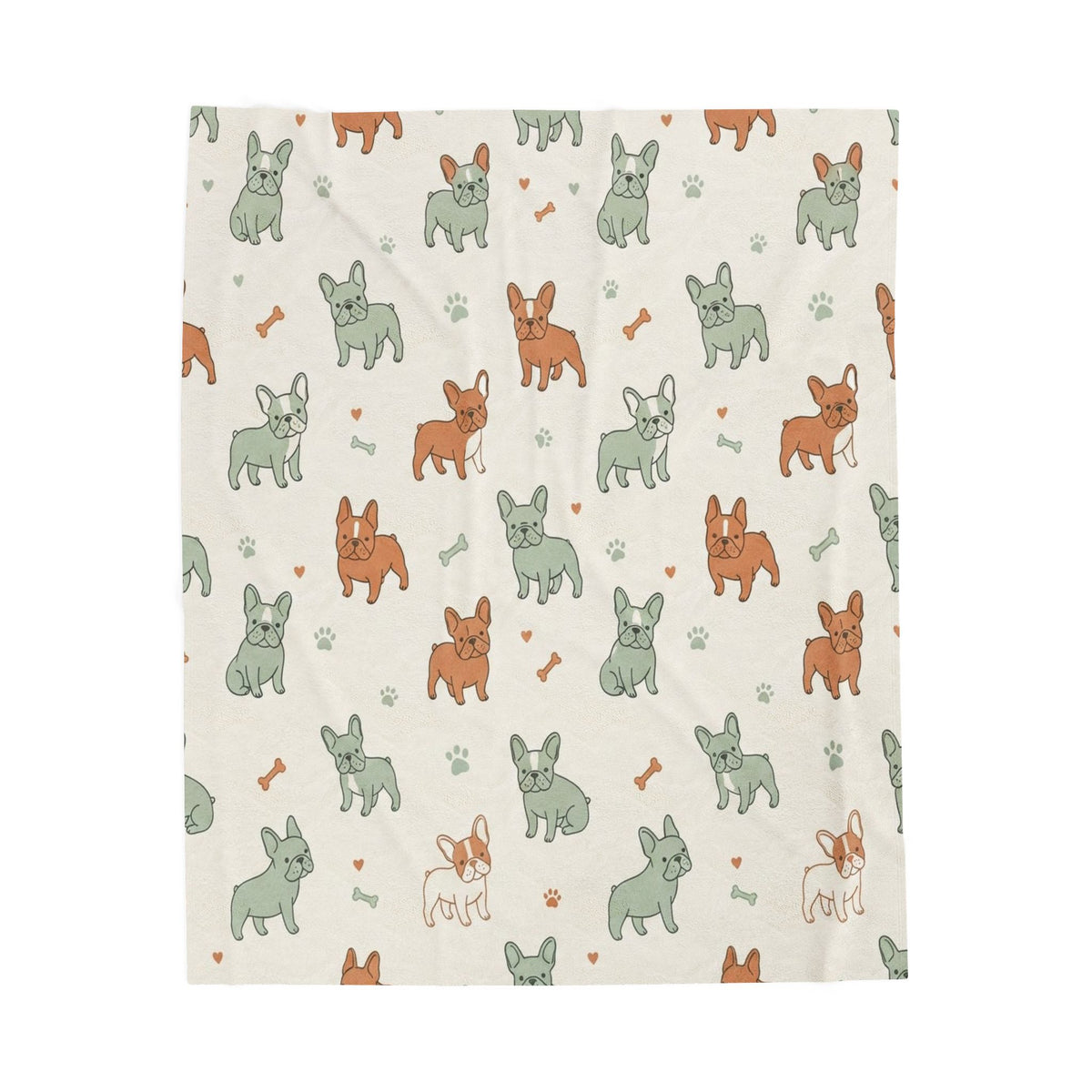 French Bulldog Dog Mom Snuggle Blanket (50x60)