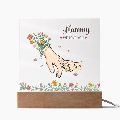 Personalized Mommy Plaque, "Personalize With Your Kids' Name "