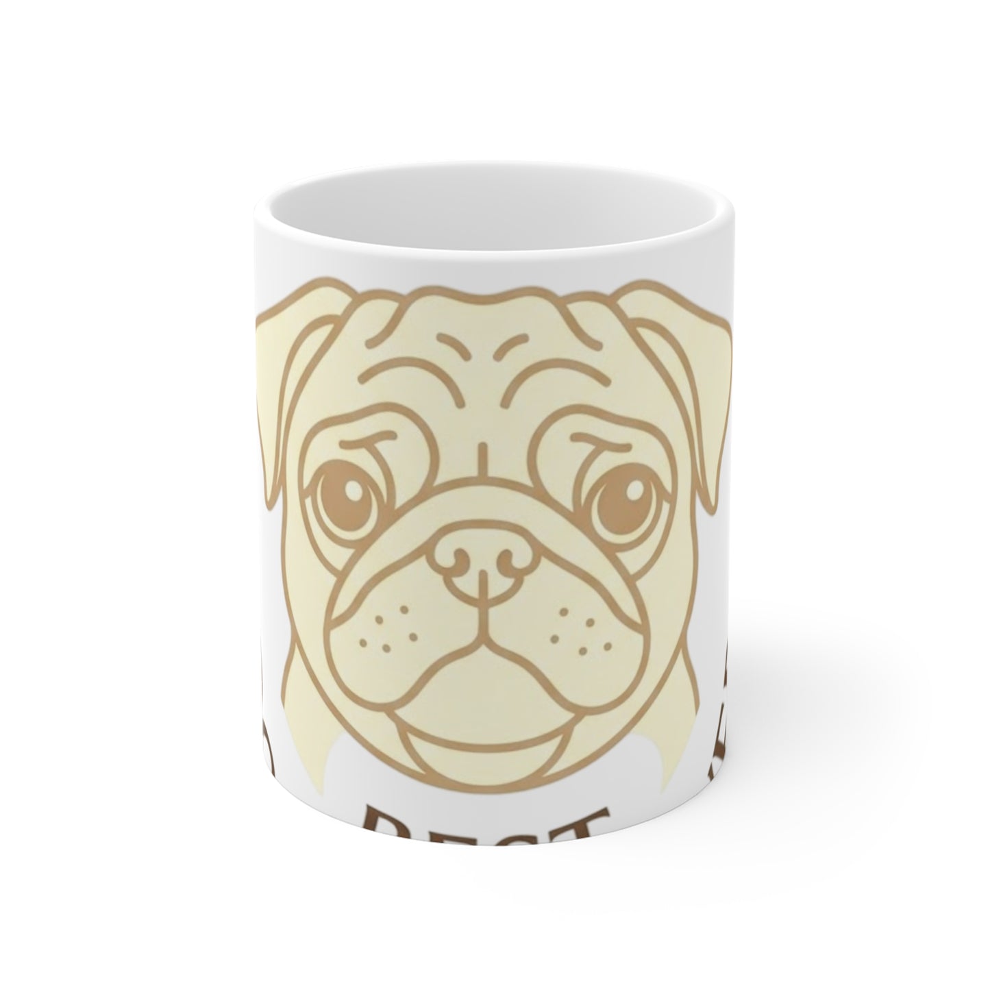Best Dog Mom Ever - Pug Mug