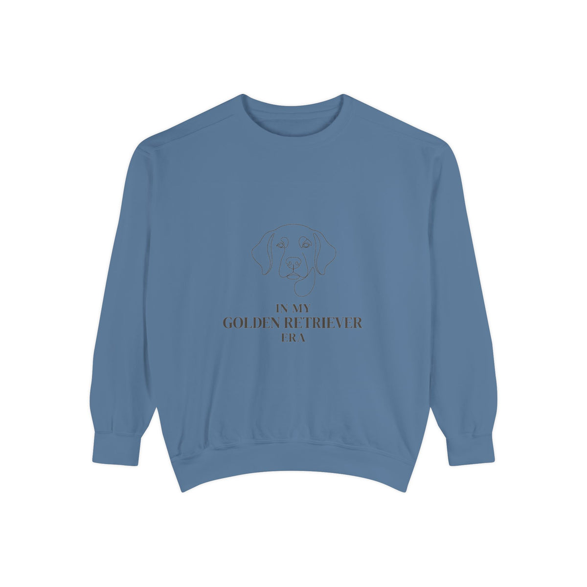 In My Golden Retriever Era — Comfort Colors Crewneck