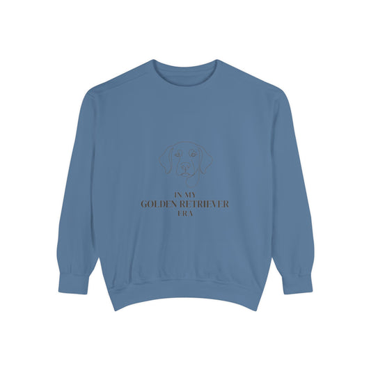 In My Golden Retriever Era — Comfort Colors Crewneck