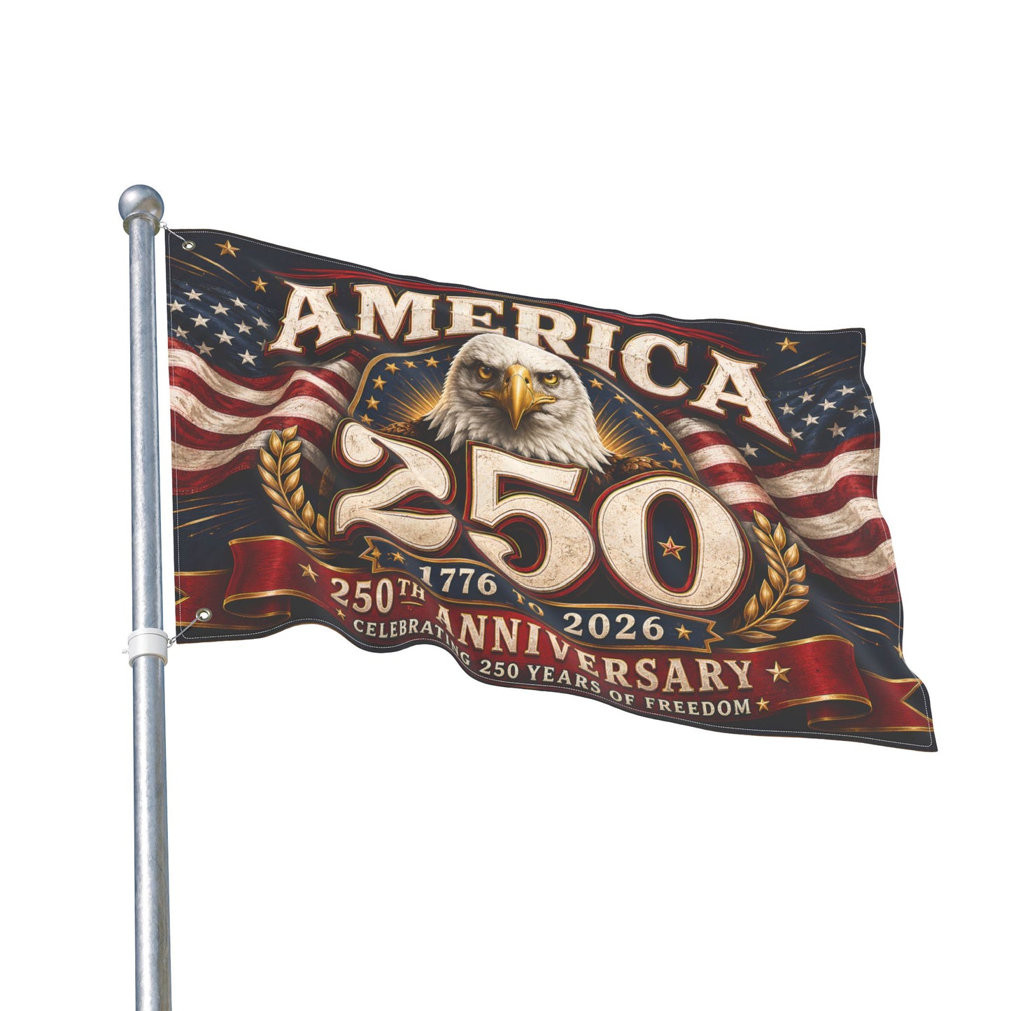 America’s 250th Anniversary Eagle Flag for Proud Patriots