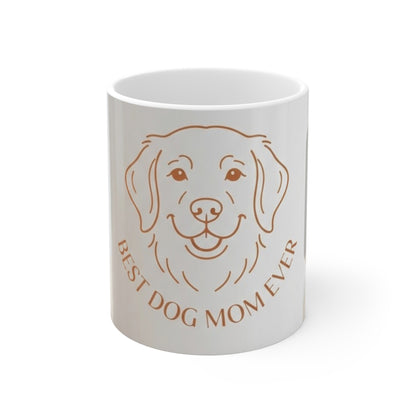 Best Dog Mom Ever - Golden Retriever Mug