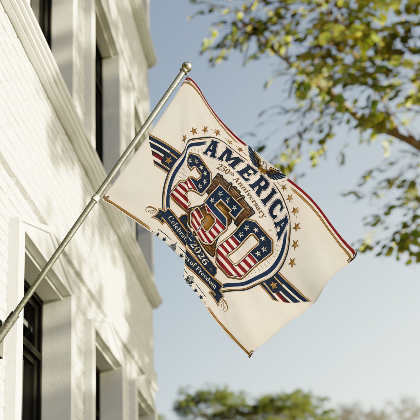 Double Sided Flag
