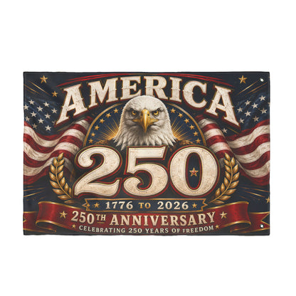 America 250th Anniversary Eagle Flag – 1776–2026 Patriotic Double-Sided Banner
