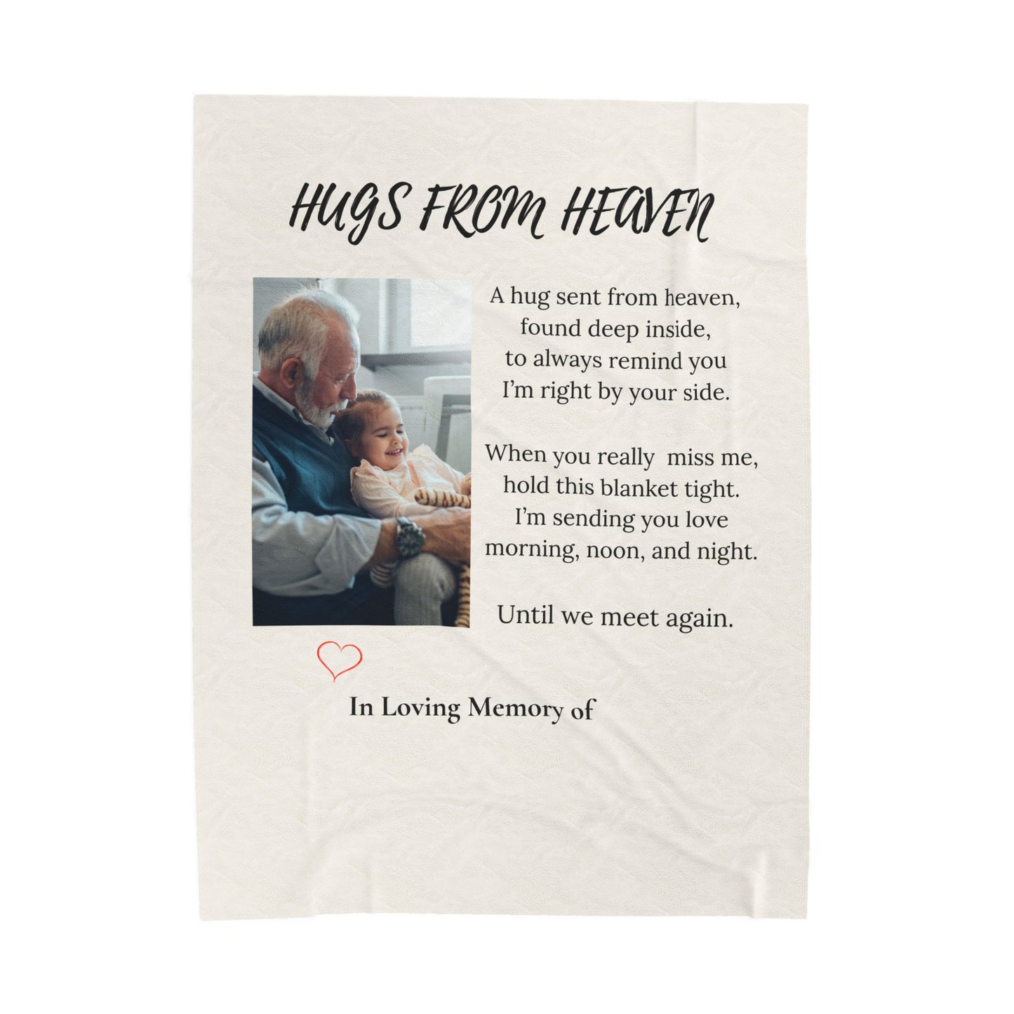 Velveteen Plush Blanket (Placeholder Do Not Publish)