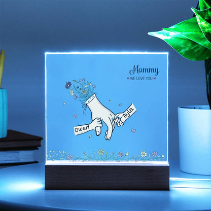 Personalized Mommy Plaque, "Personalize With Your Kids' Name "
