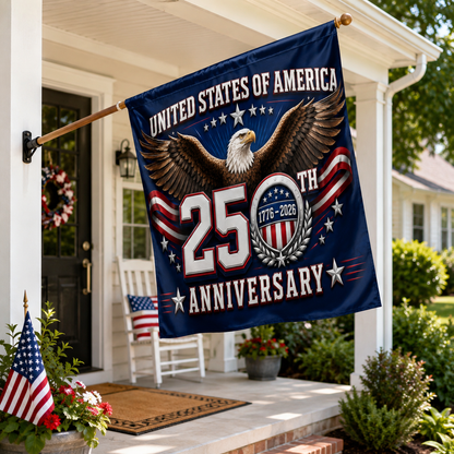 America 250th Anniversary Double-Sided Eagle Flag