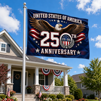 America 250th Anniversary Double-Sided Eagle Flag