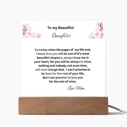 To My Daughter