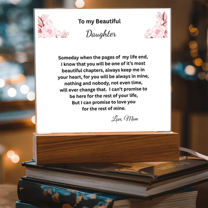 To My Daughter