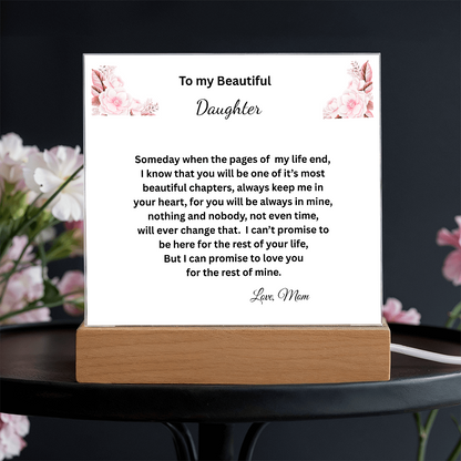 To My Daughter