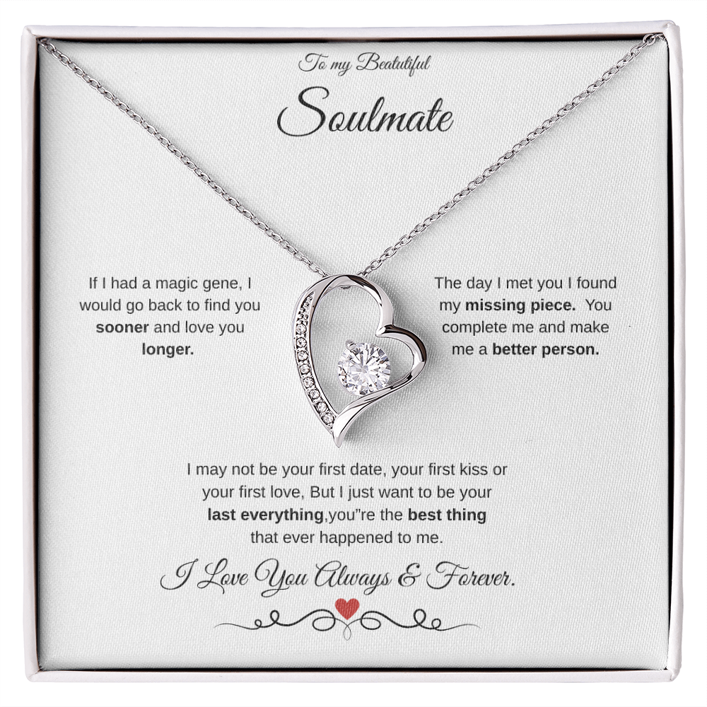 To My Beautiful Soulmate
