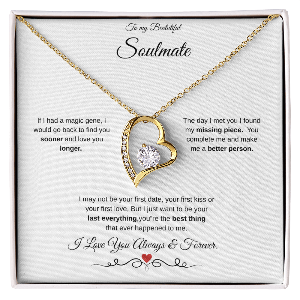 To My Beautiful Soulmate