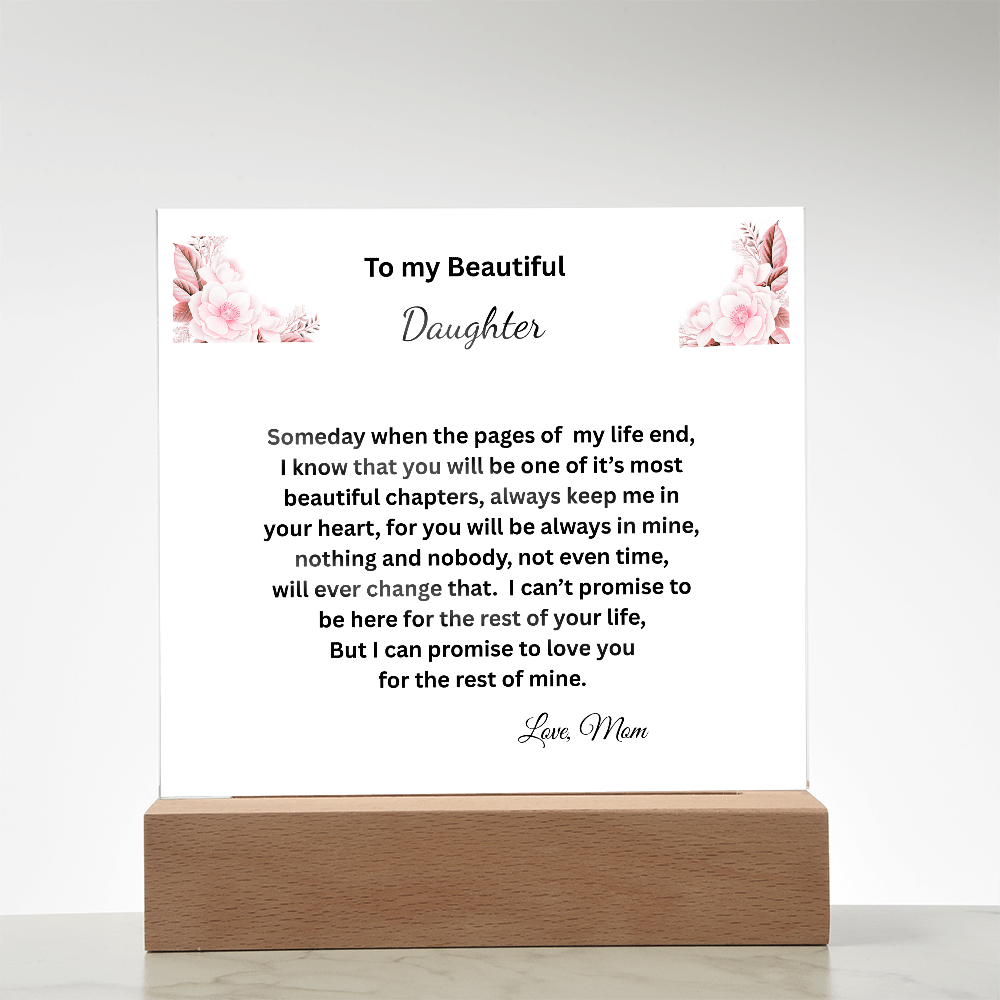To My Daughter