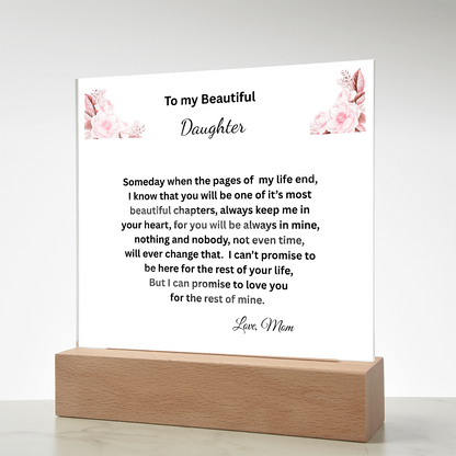 To My Daughter