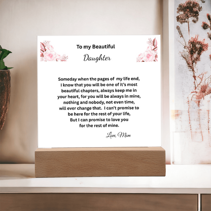 To My Daughter