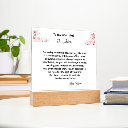 To My Daughter