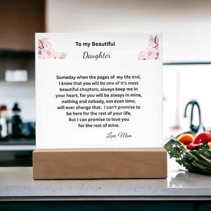 To My Daughter