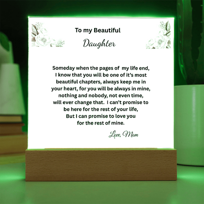 To My Daughter