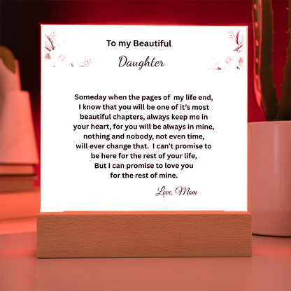 To My Daughter