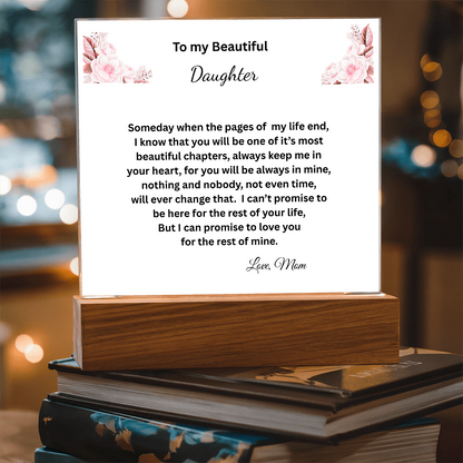 To My Daughter