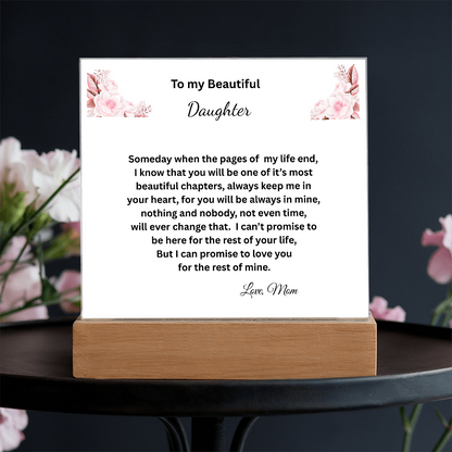 To My Daughter