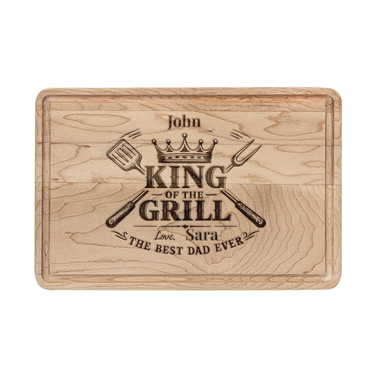 Wooden Cutting Board (Engraving)